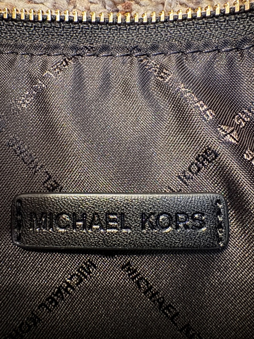 NWT Michael Kors Laney Medium Pochette – Black Leather Crossbody - Picture 5 of 6